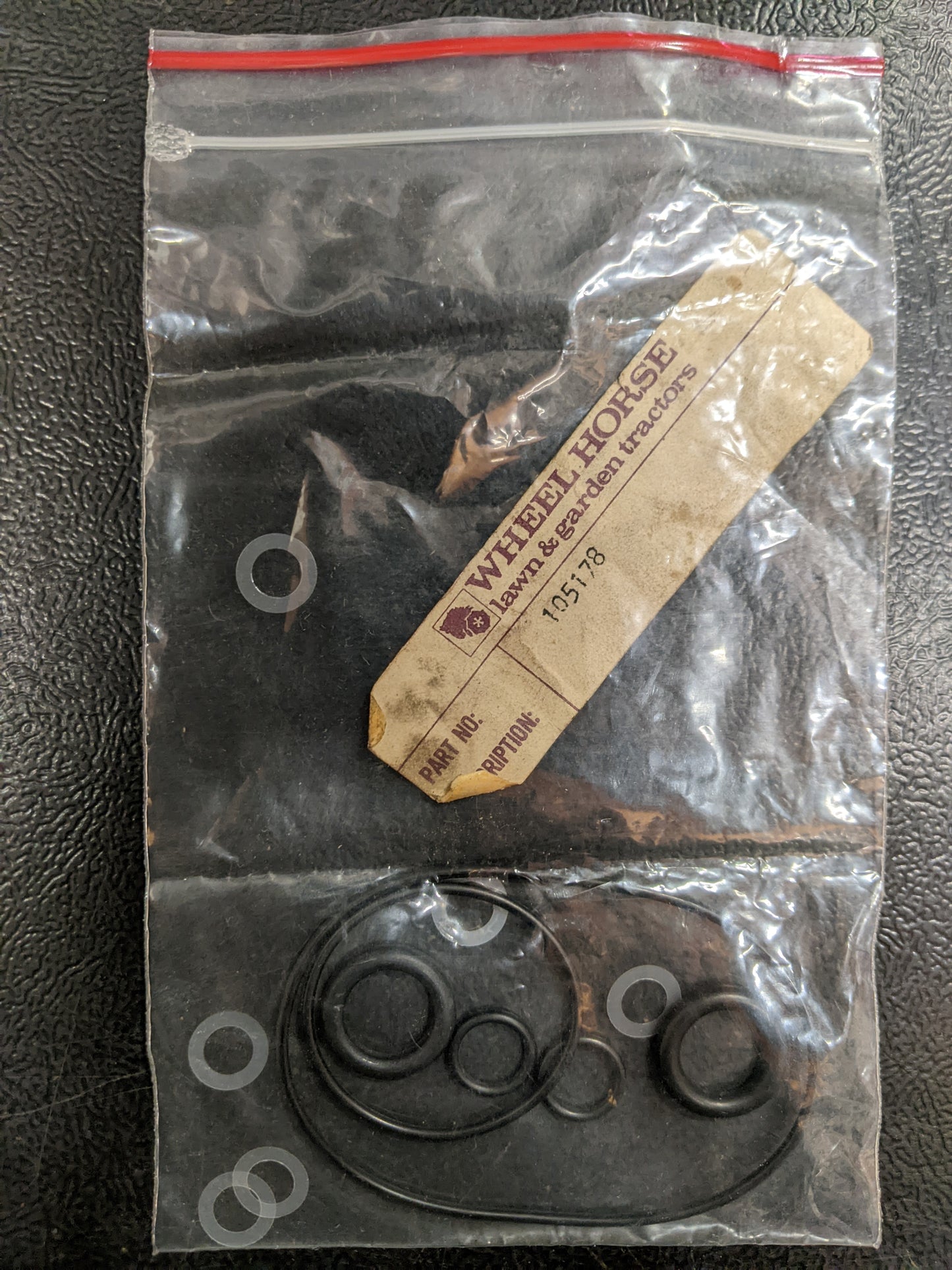 Wheel Horse NOS | 105178 (superseded to 110976) Hydro Valve O-ring Kit