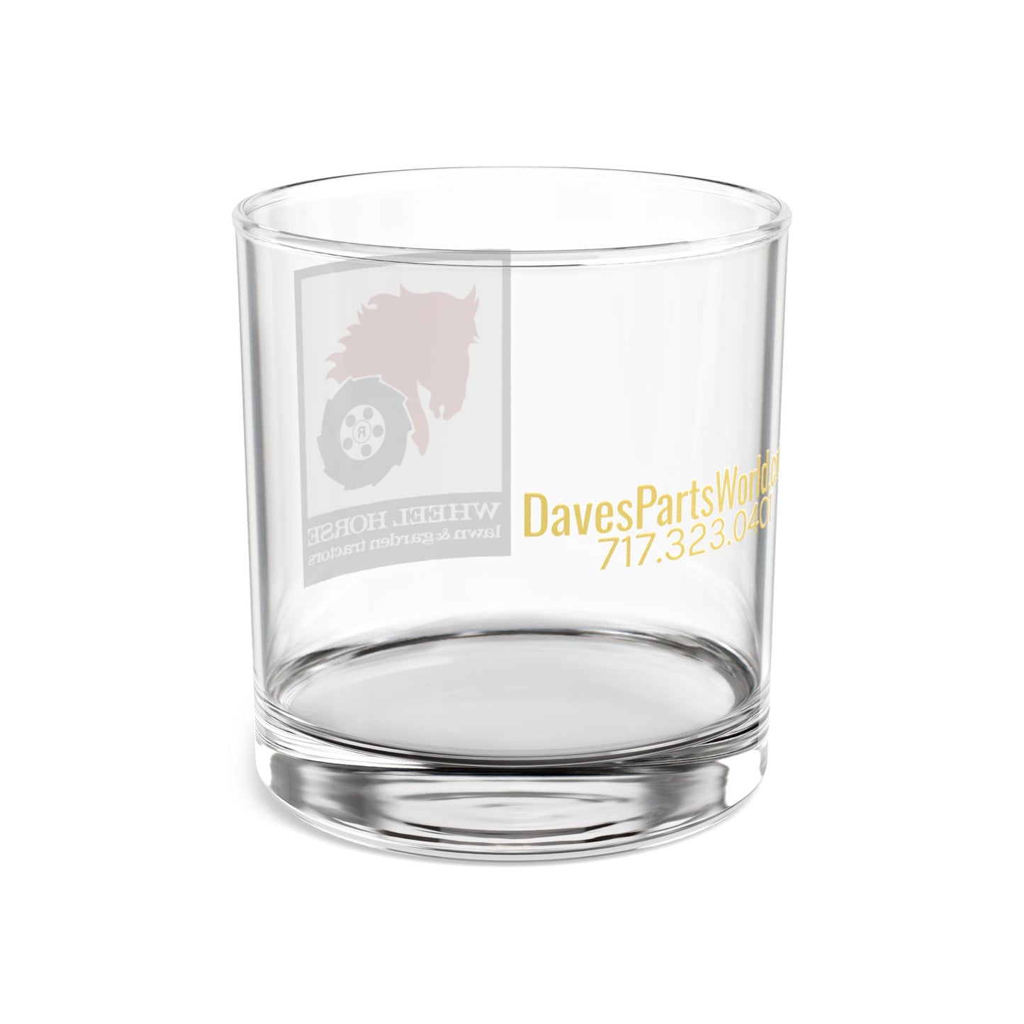 Wheel Horse Lawn & Garden Tractors Rocks Glass, 10oz