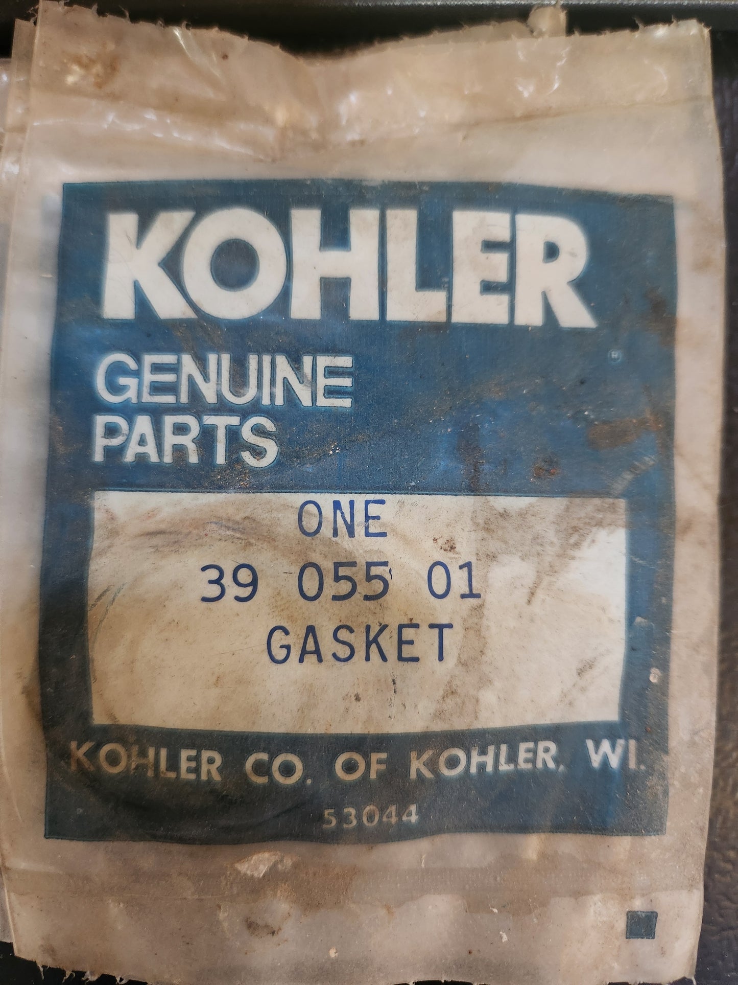 Kohler NOS 39 055 01 Gasket