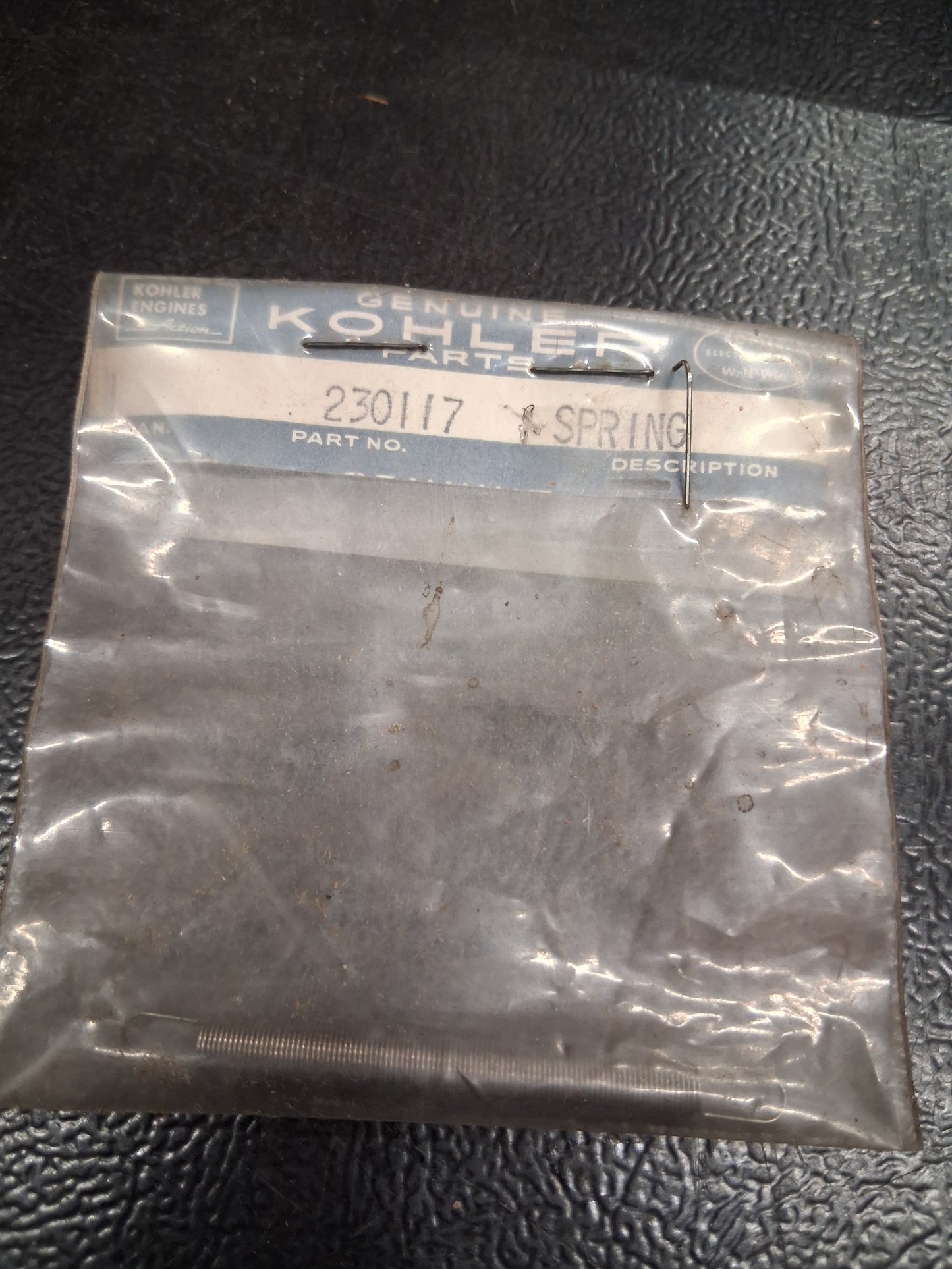 Kohler NOS 230117-S Spring