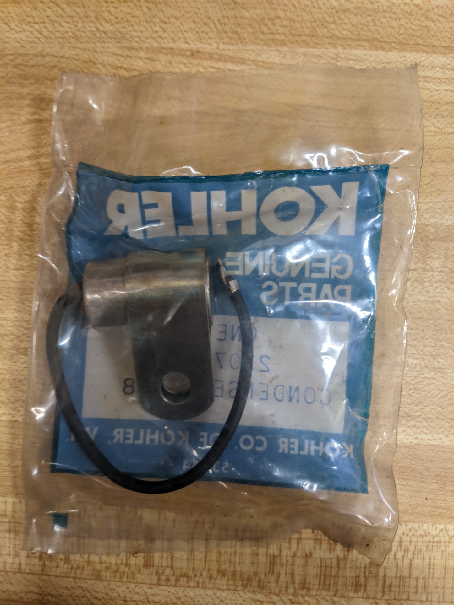 Kohler 230722 Condenser NOS