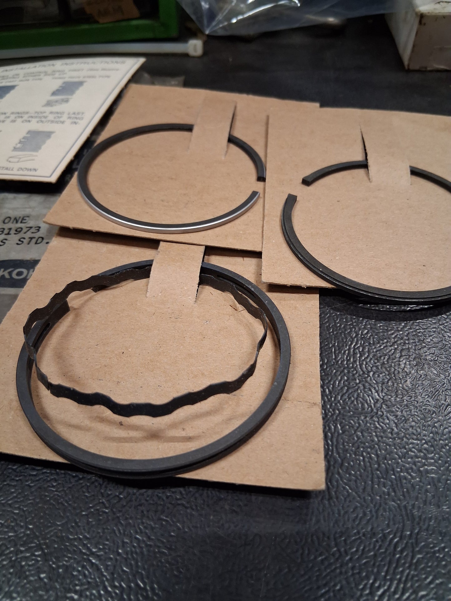 Kohler NOS 231973 Supersedes to 232575 Piston Rings
