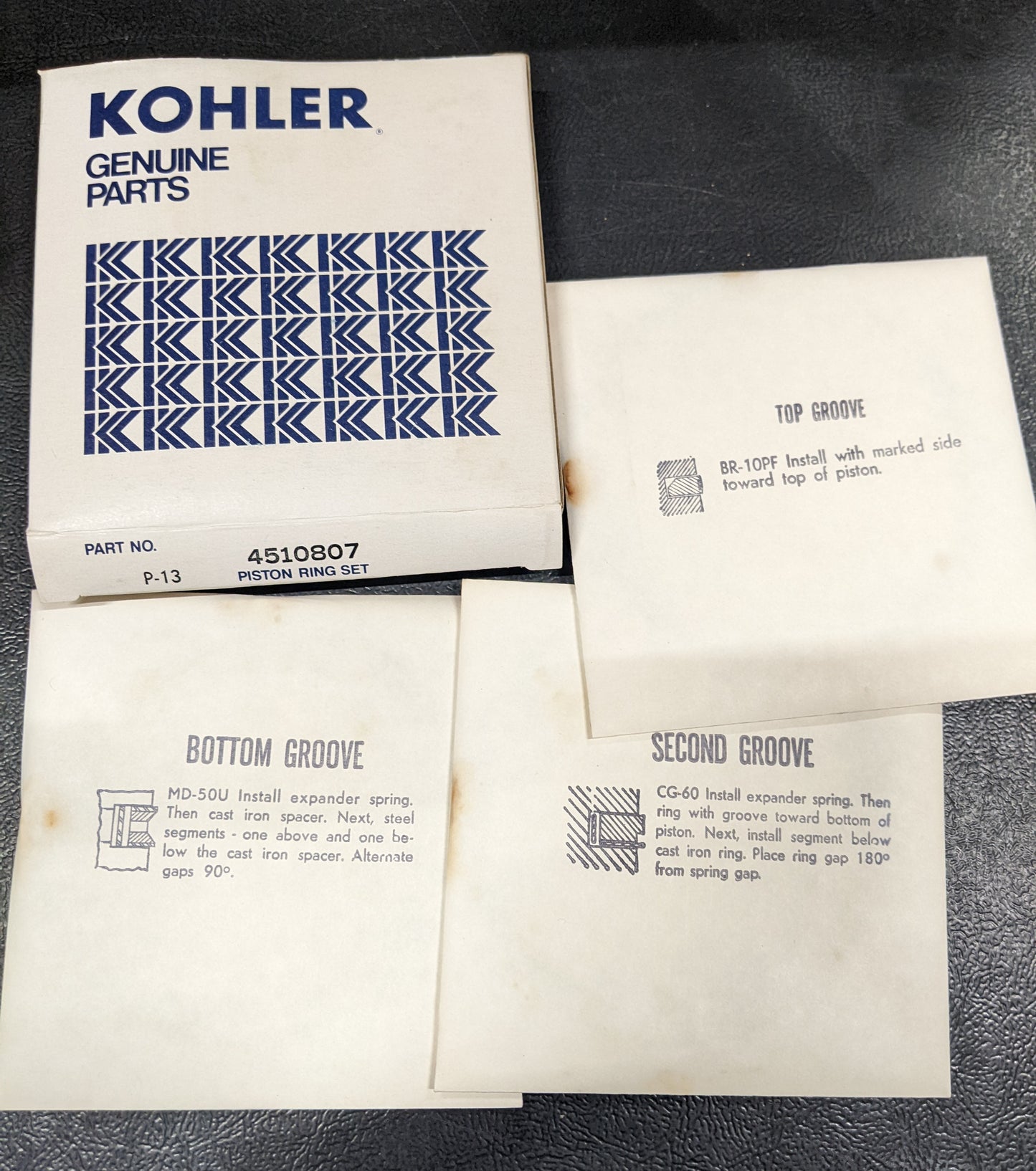 45-874-03 Kohler Piston & Ring Set