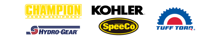 Authorized Service Center for Champion, Hydro-Gear, Kohler, SpeeCo and Tuff Torq