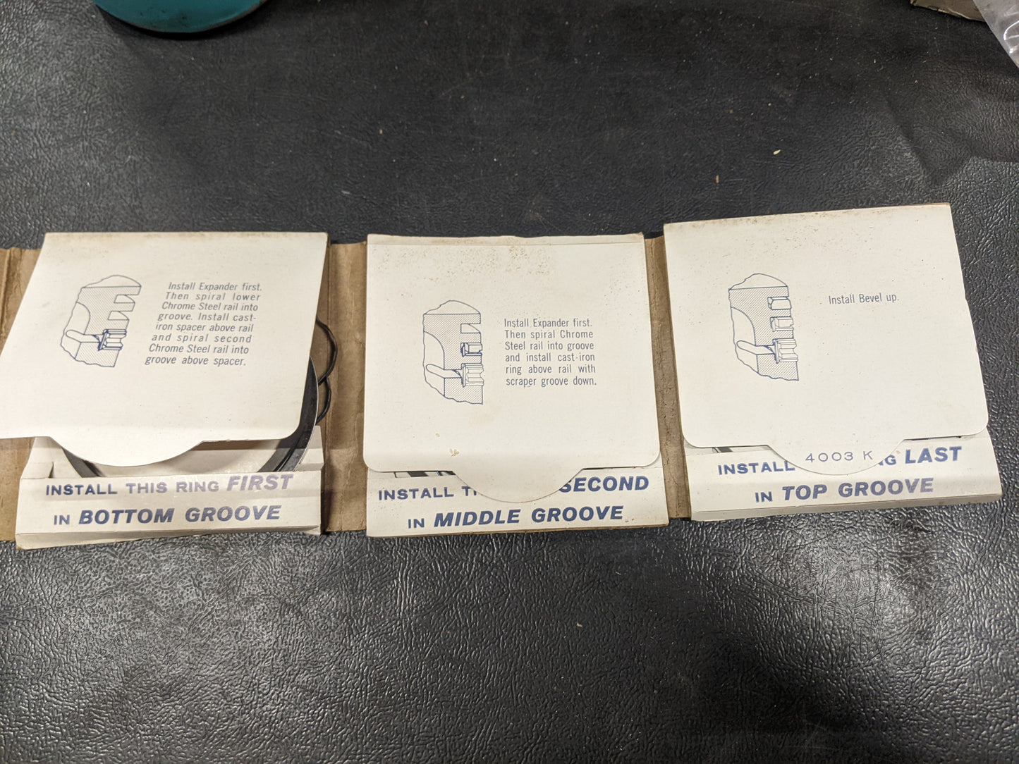 Kohler NOS 235289 Piston Rings