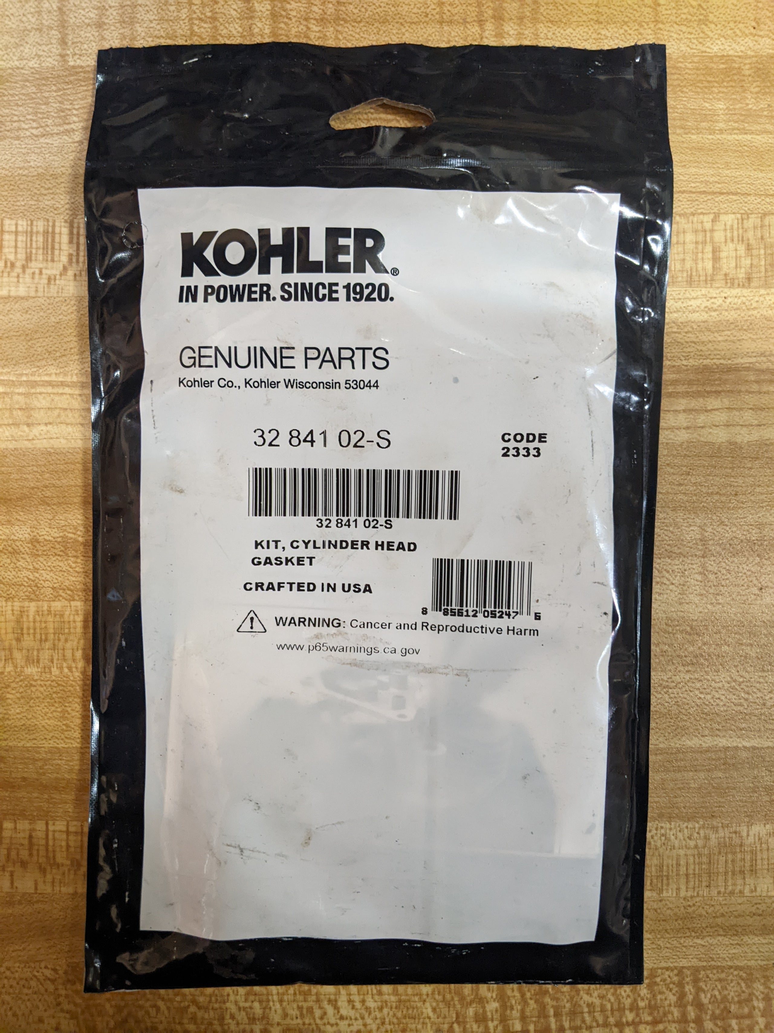Kohler Kit Guarnizione Testata Originale 24-841-02-S – Per Motori Command, CV, CH, ECV – Ricambio OEM