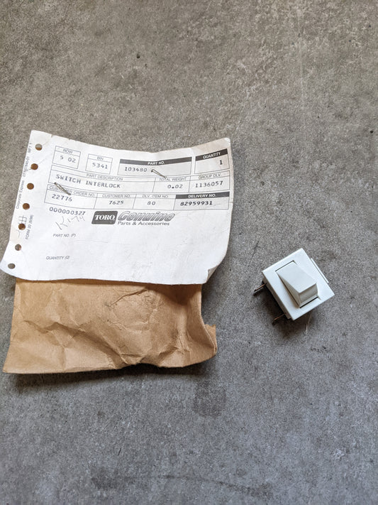Wheel Horse NOS 103480 Interlock Switch
