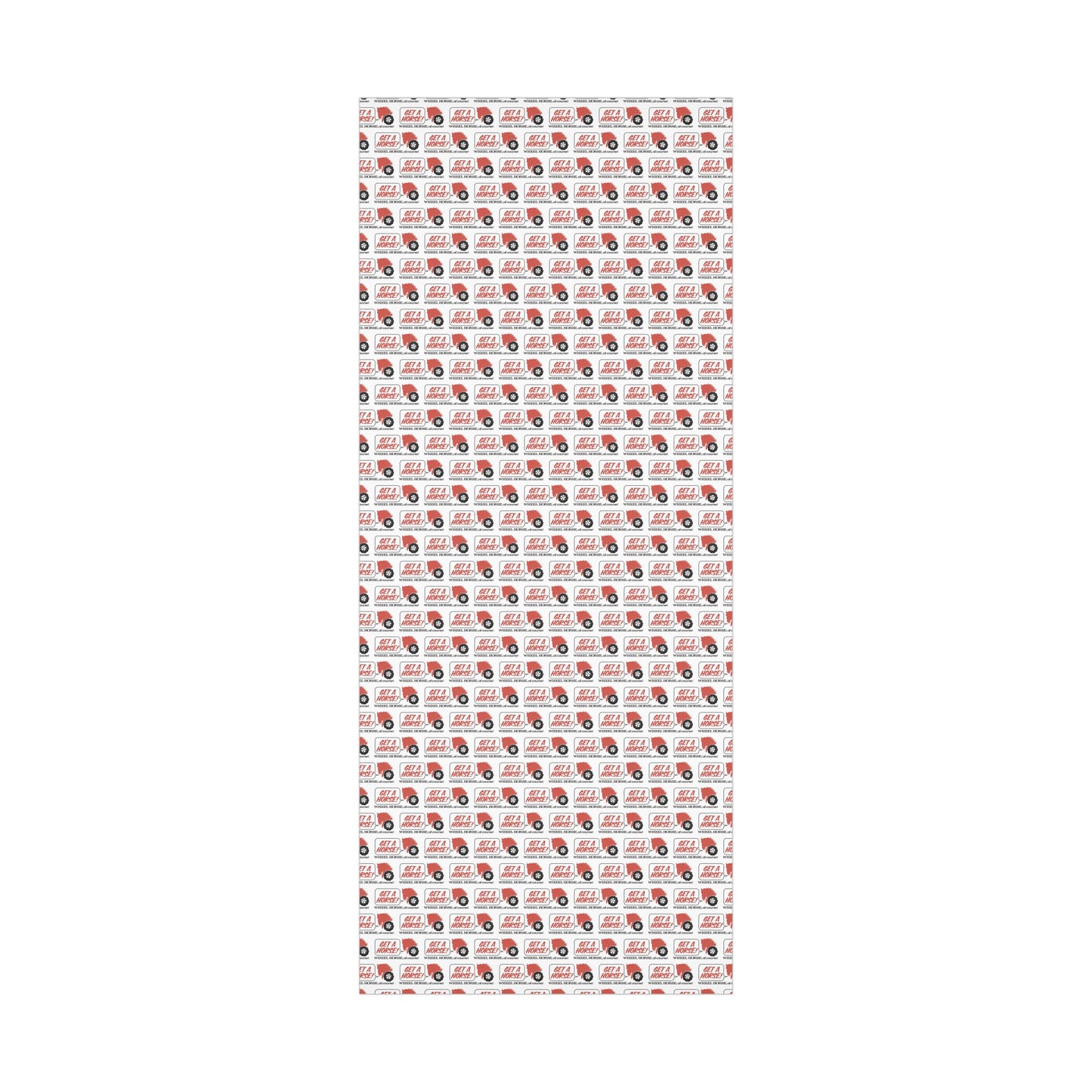 Get a Horse...Wheel Horse of Course! Wrapping Paper