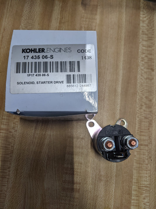Kohler 17 435 06-S Starter Solenoid NOS