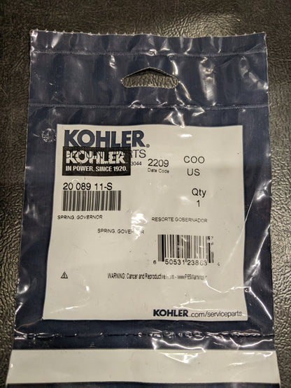 Kohler 20-089-11-S NOS Governor Spring