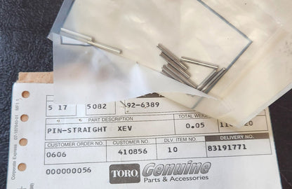 Toro Wheel Horse Lawn-Boy 92-6389 Straight Pin