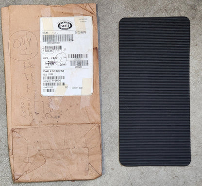 Wheel Horse NOS 110636 Footrest Pad