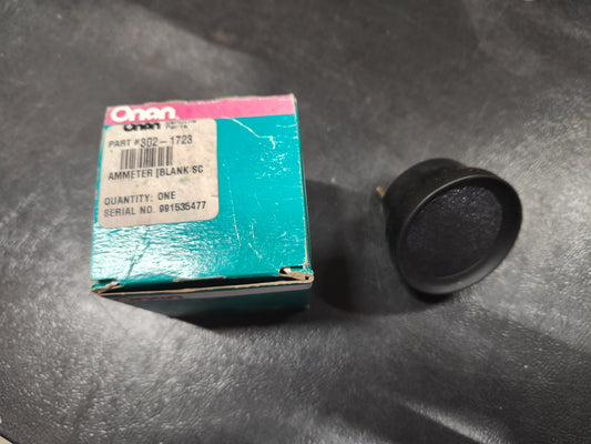 Onan NOS 302-1723 Ammeter Blank Scale