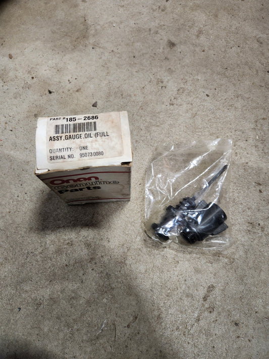 Onan NOS 185-2686 Oil Gauge Assembly