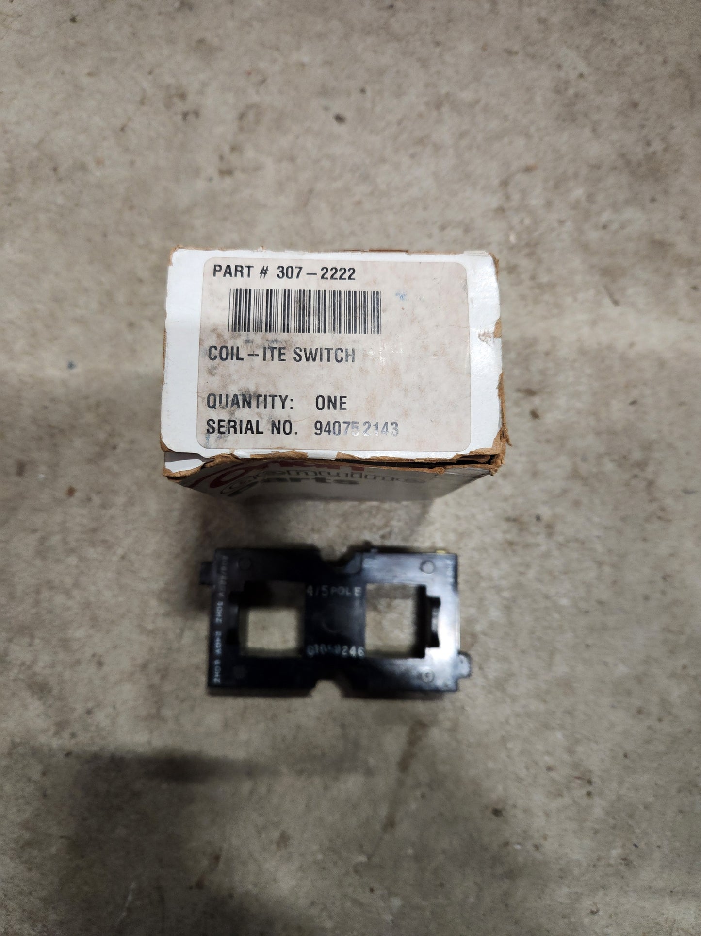 Onan NOS 307-2222 ITE Switch Coil