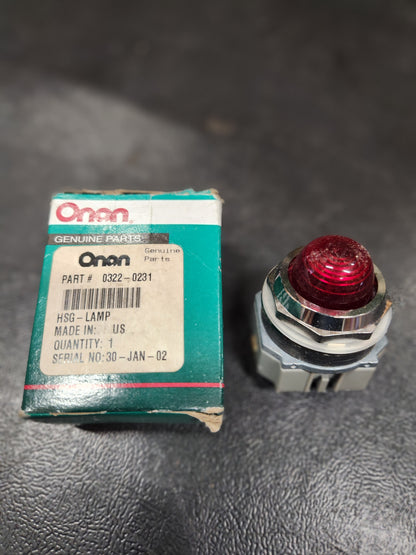 Onan NOS 322-0231 Lamp Housing