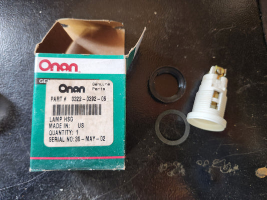 Onan NOS 322-0392-06 Lamp Housing
