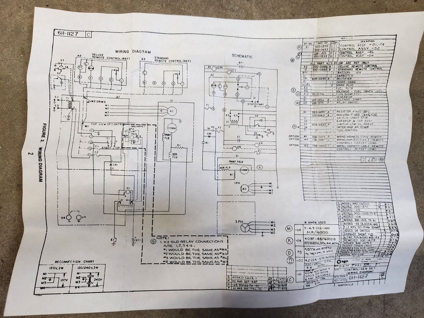 Onan NOS 307-2562 Ignition Relay Kit