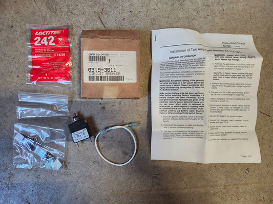 Onan NOS 319-3611 Circuit Breaker