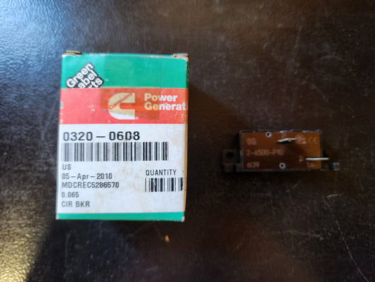 Onan NOS 320-0608 Circuit Breaker