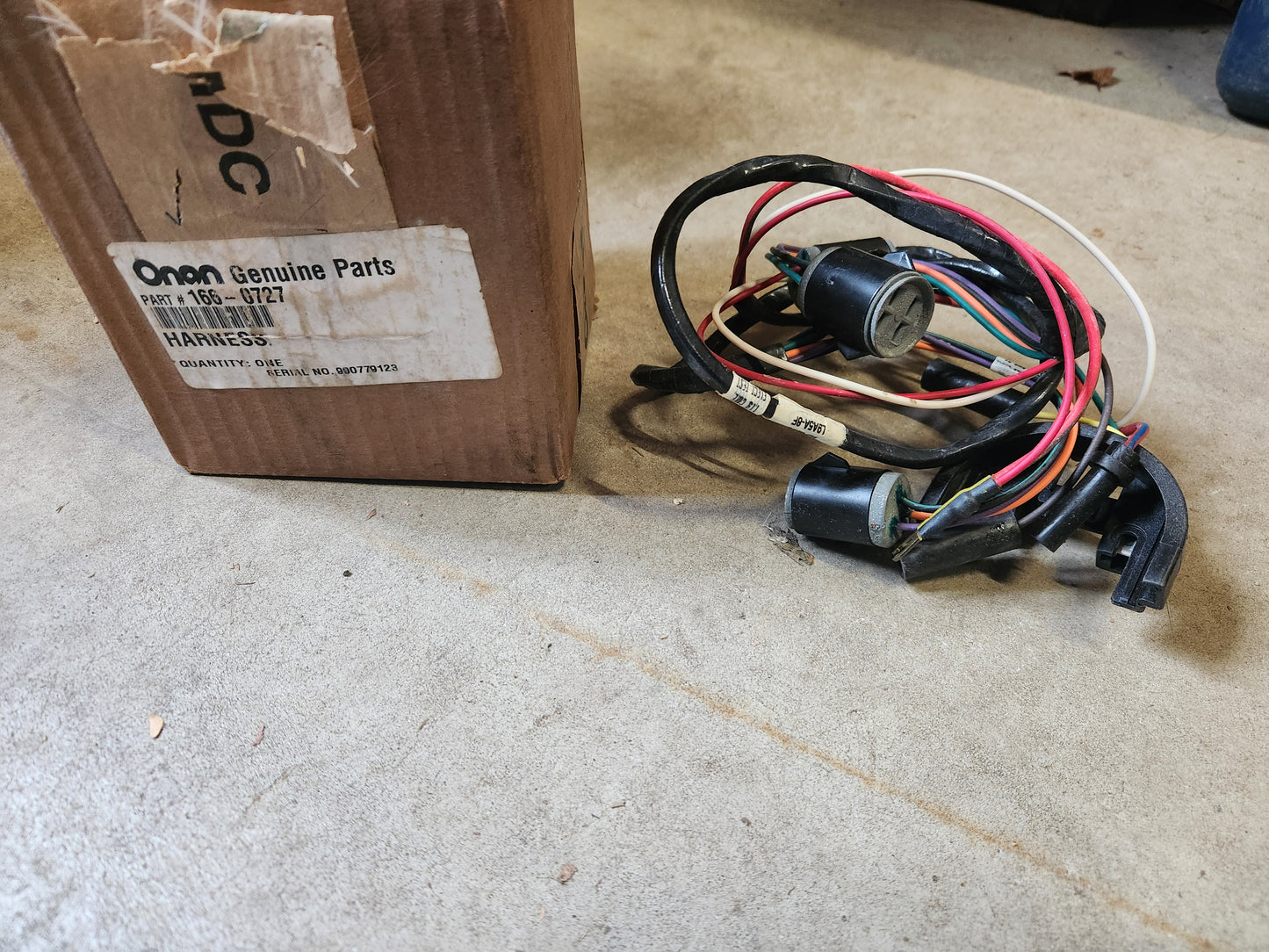 Onan NOS 166-0727 Harness