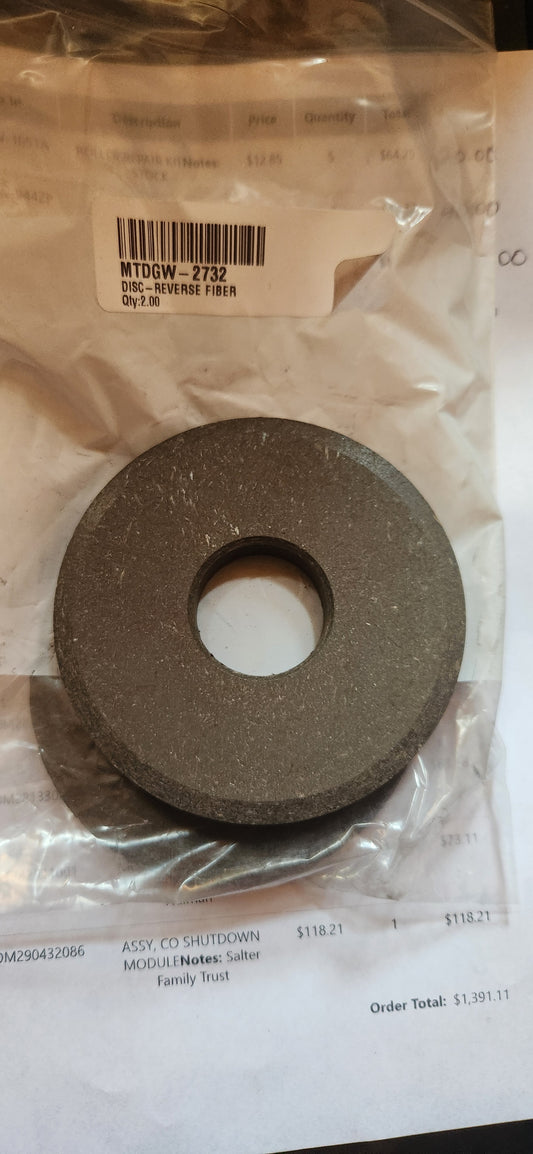 Troy-Bilt GW-2732 Reverse Fiber Disc