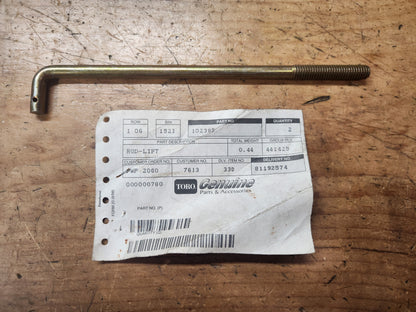 Wheel Horse NOS 102385 Lift Rod