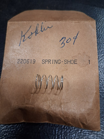 Kohler 220619 NOS Spring Shoe