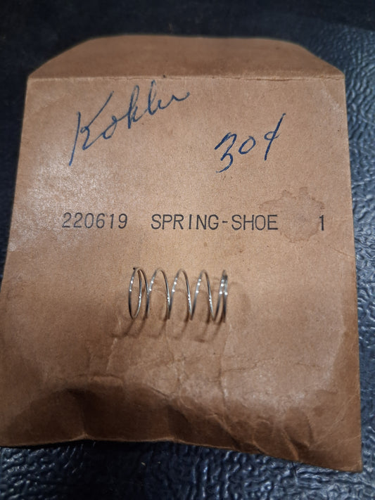 Kohler 220619 NOS Spring Shoe