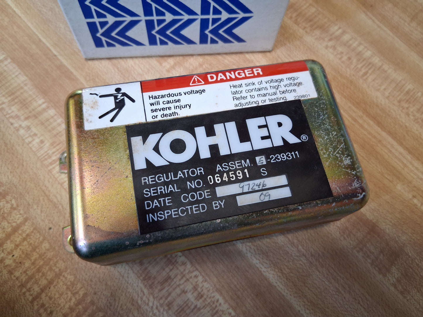 Kohler 228602 Voltage Regulator 60HZ NOS