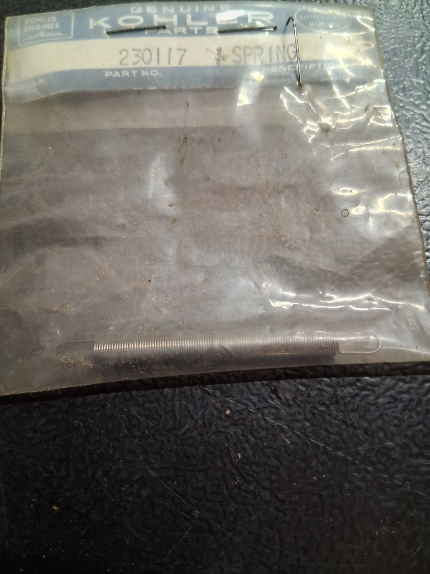 Kohler NOS 230117-S Spring