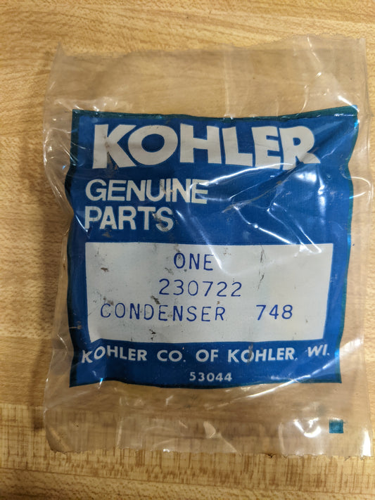 Kohler 230722 Condenser NOS