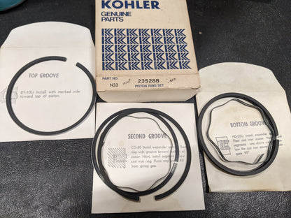 Kohler NOS 235288 Piston Rings