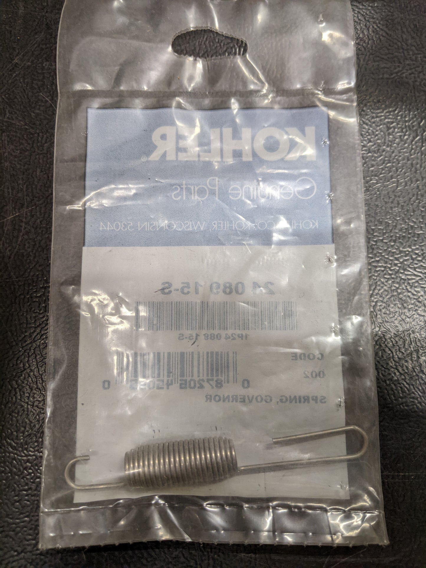 Kohler 24-089-15-S NOS Governor Spring
