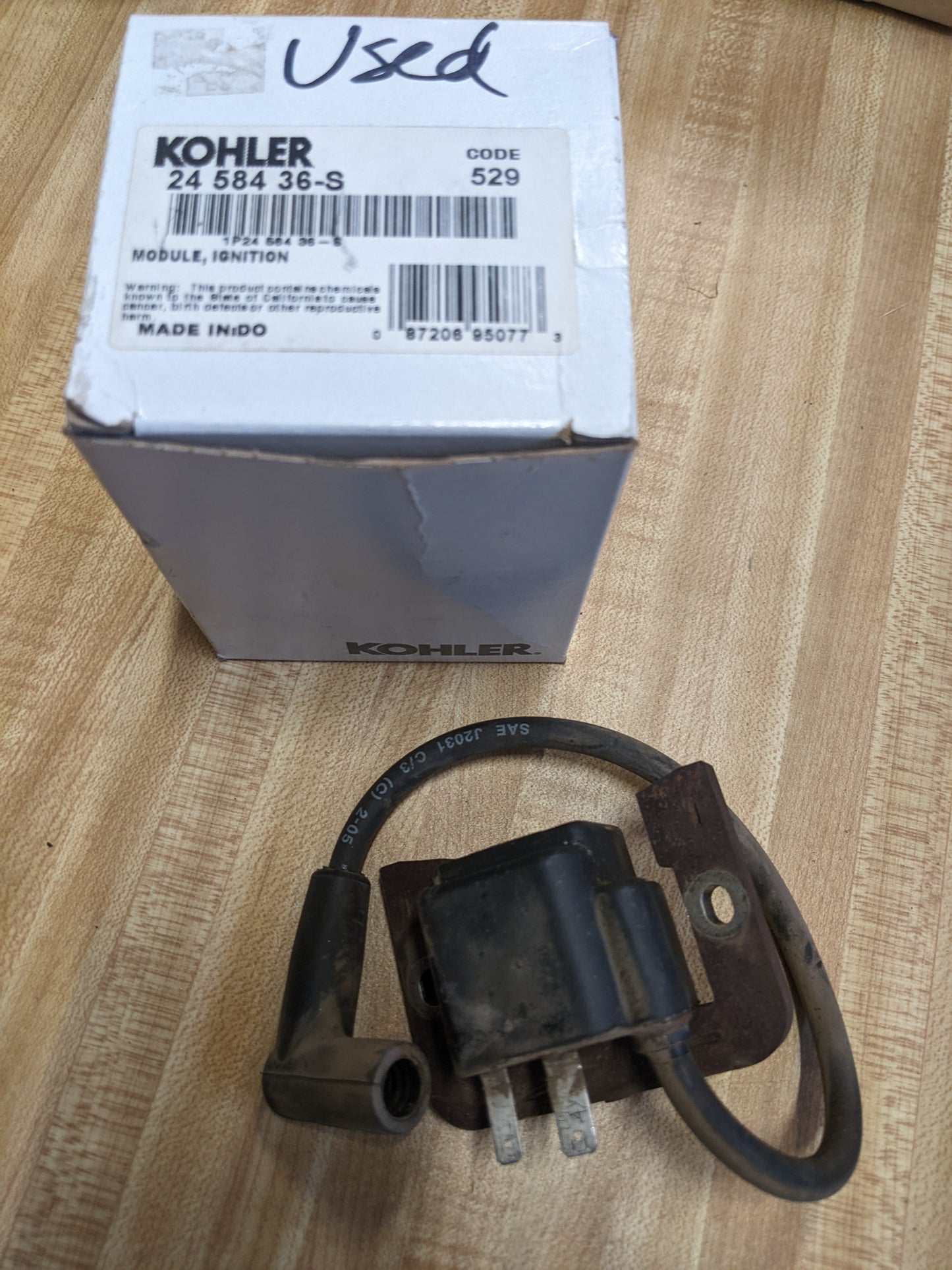 Kohler 24 584 36-S Ignition Module USED