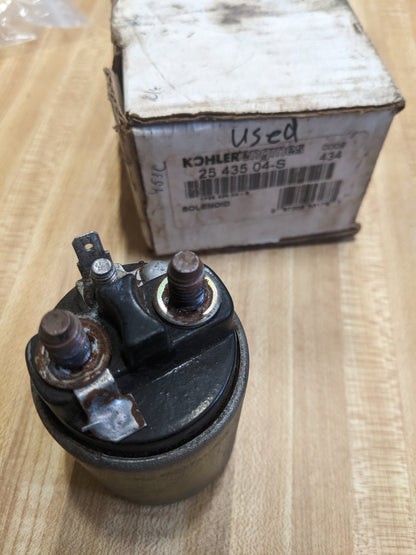 Kohler 25 435 04-S Solenoid USED