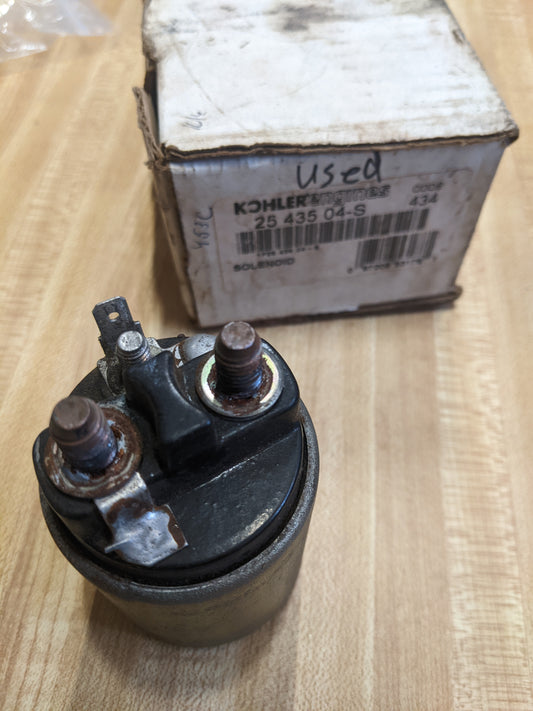 Kohler 25 435 04-S Solenoid USED