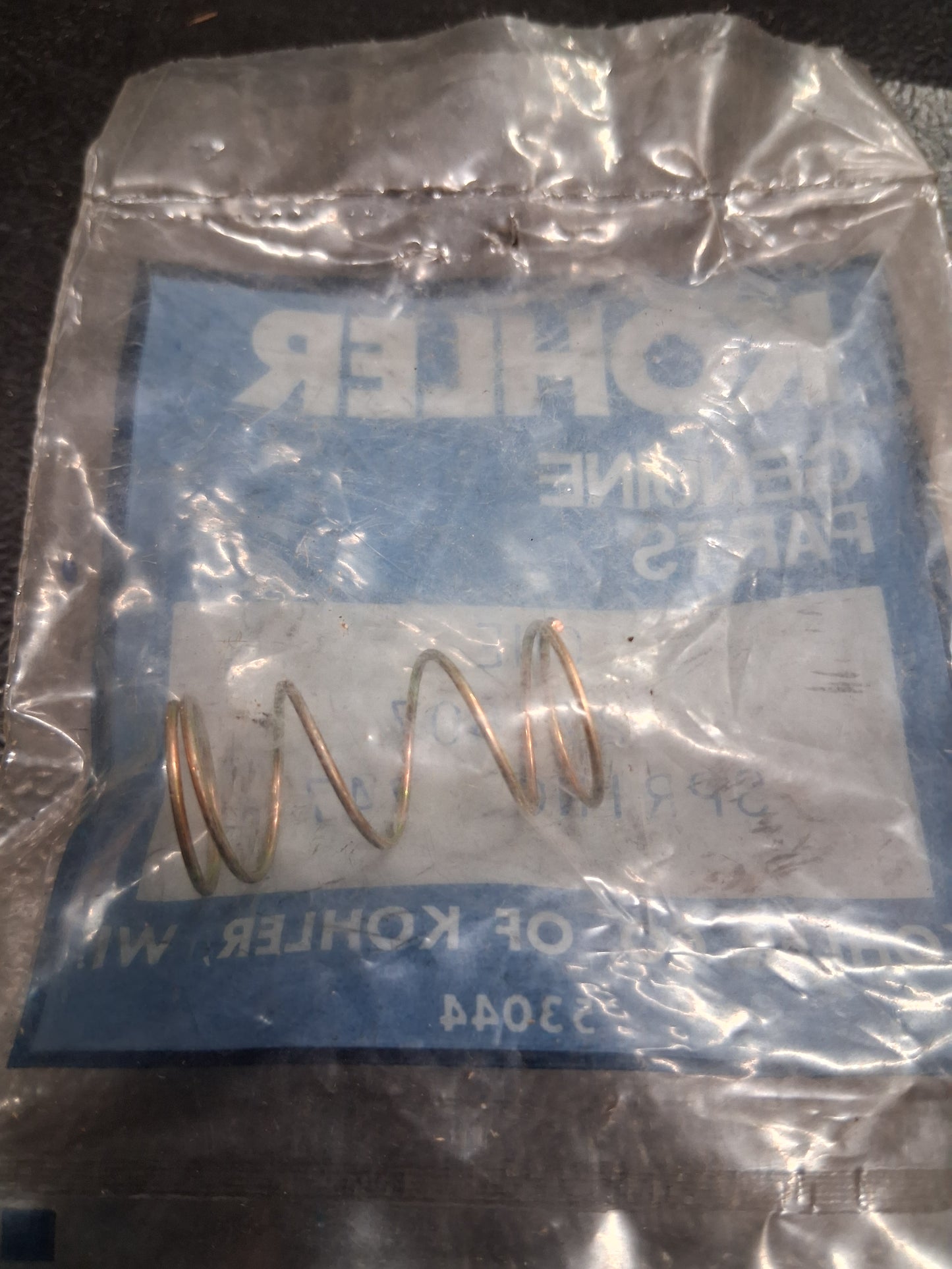 Kohler 277607 NOS Spring