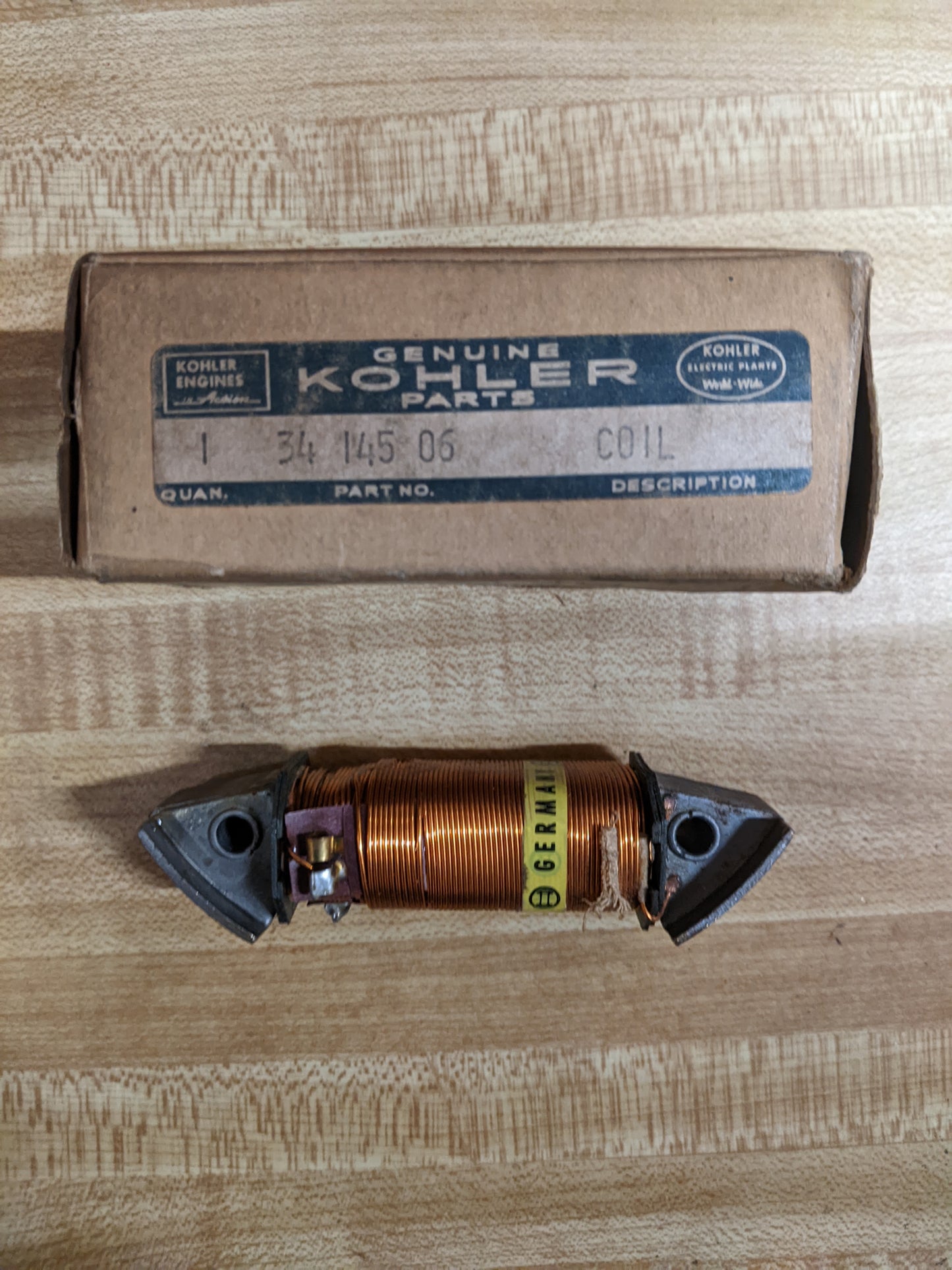Kohler 34 145 06 Coil NOS