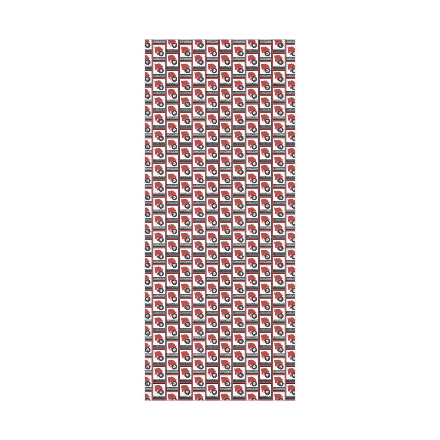 Wheel Horse Lawn and Garden Tractors Logo Wrapping Paper