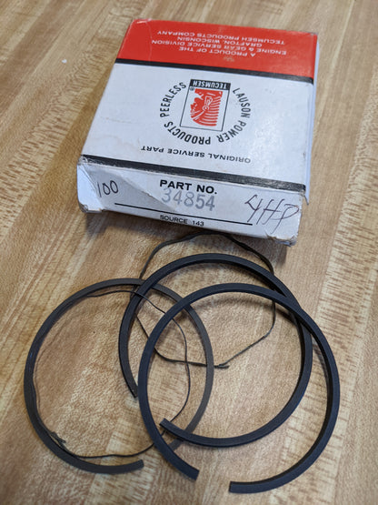 Tecumseh 34854 Piston Ring Set