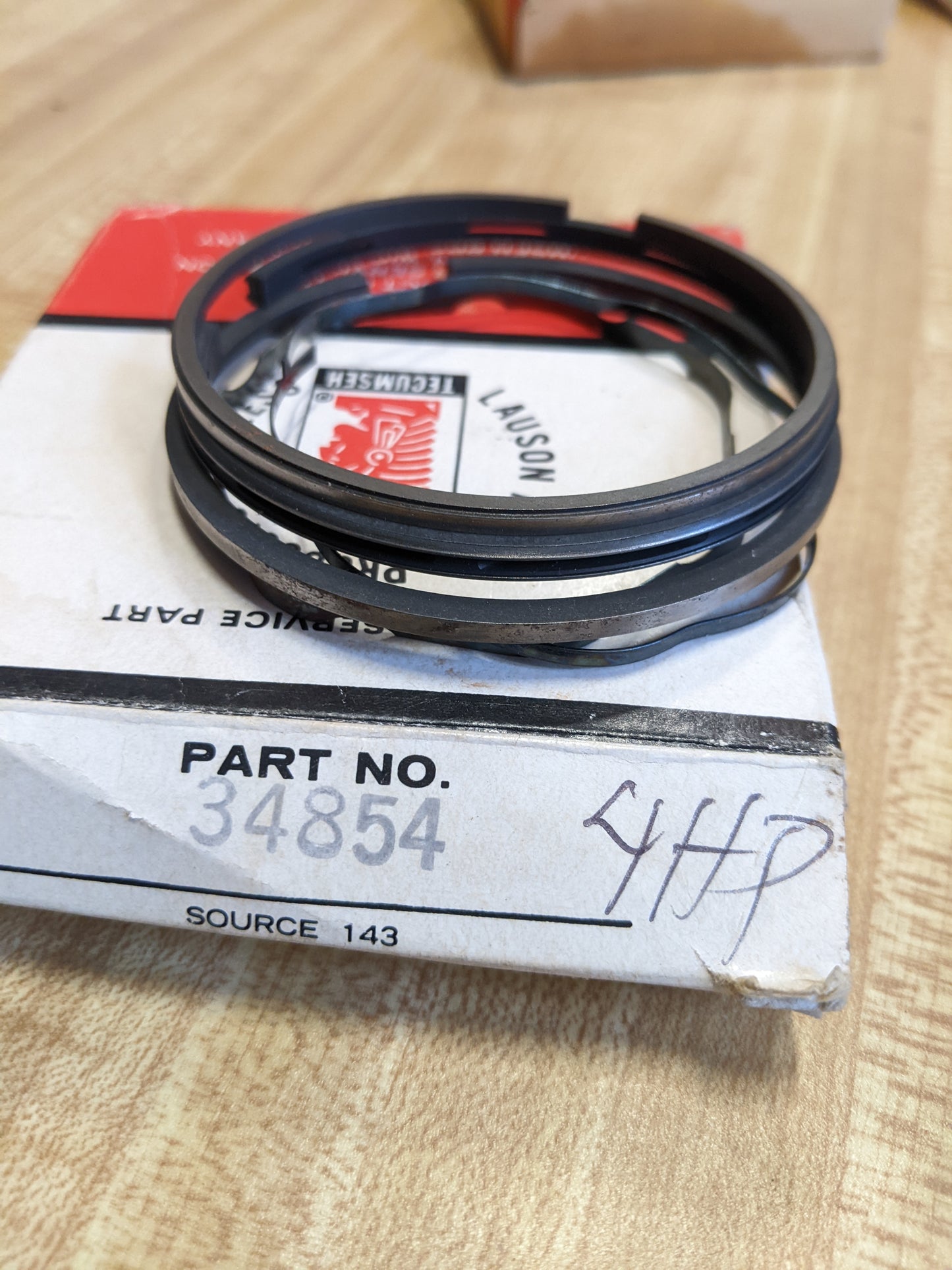 Tecumseh 34854 Piston Ring Set