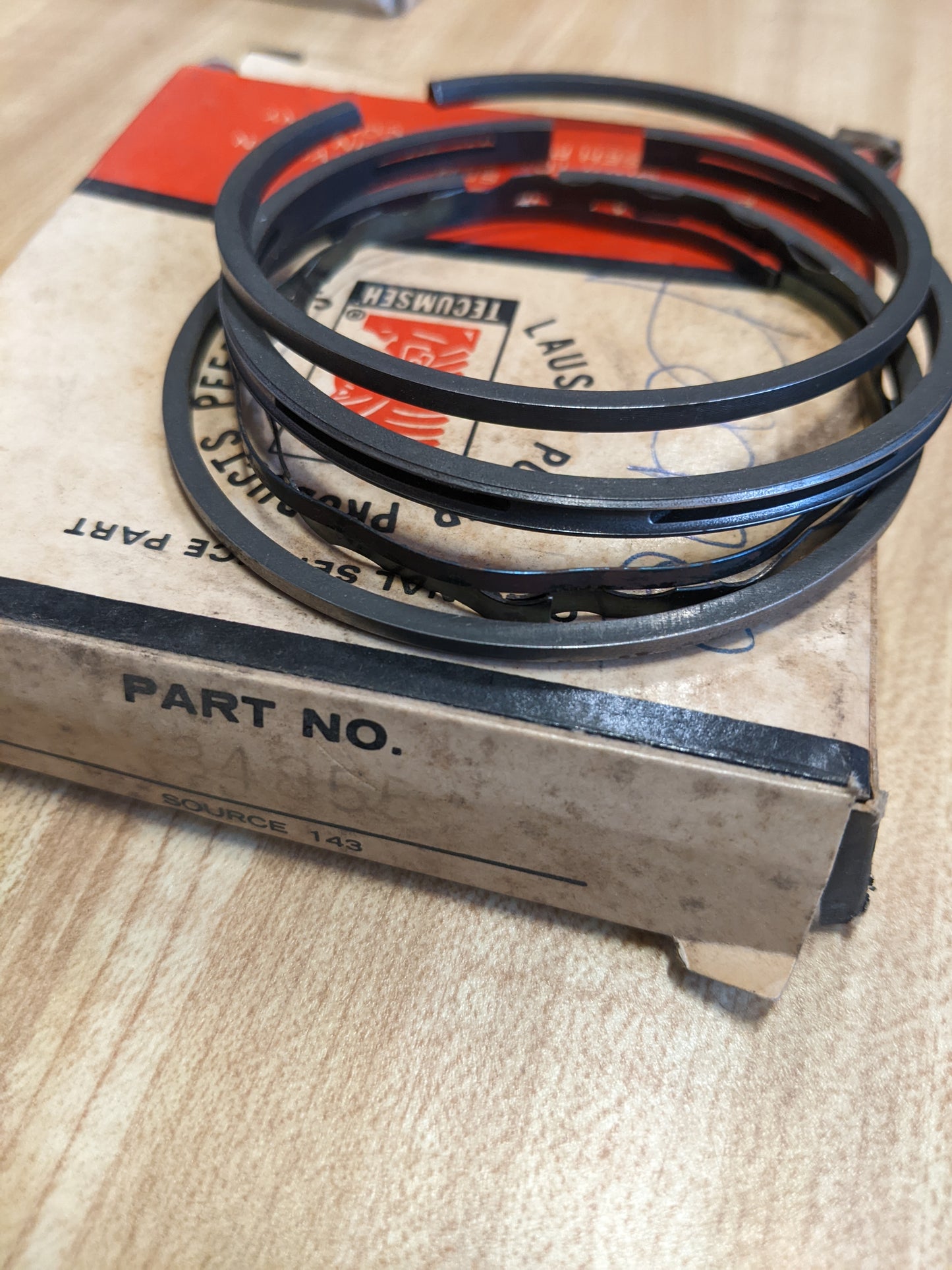 Tecumseh 34855 NOS Ring Set