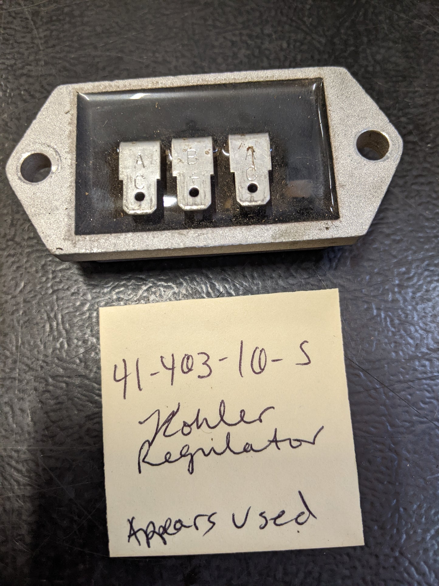 Kohler 41 403 10-S Regulator USED