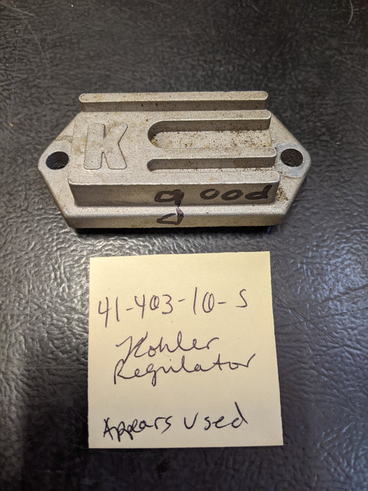 Kohler 41 403 10-S Regulator USED