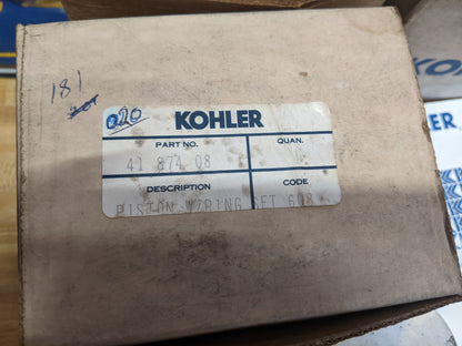 Kohler 41-874-08 Piston and Rings Set NOS