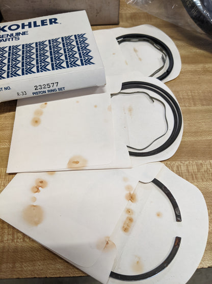 Kohler 41-874-08 Piston and Rings Set NOS