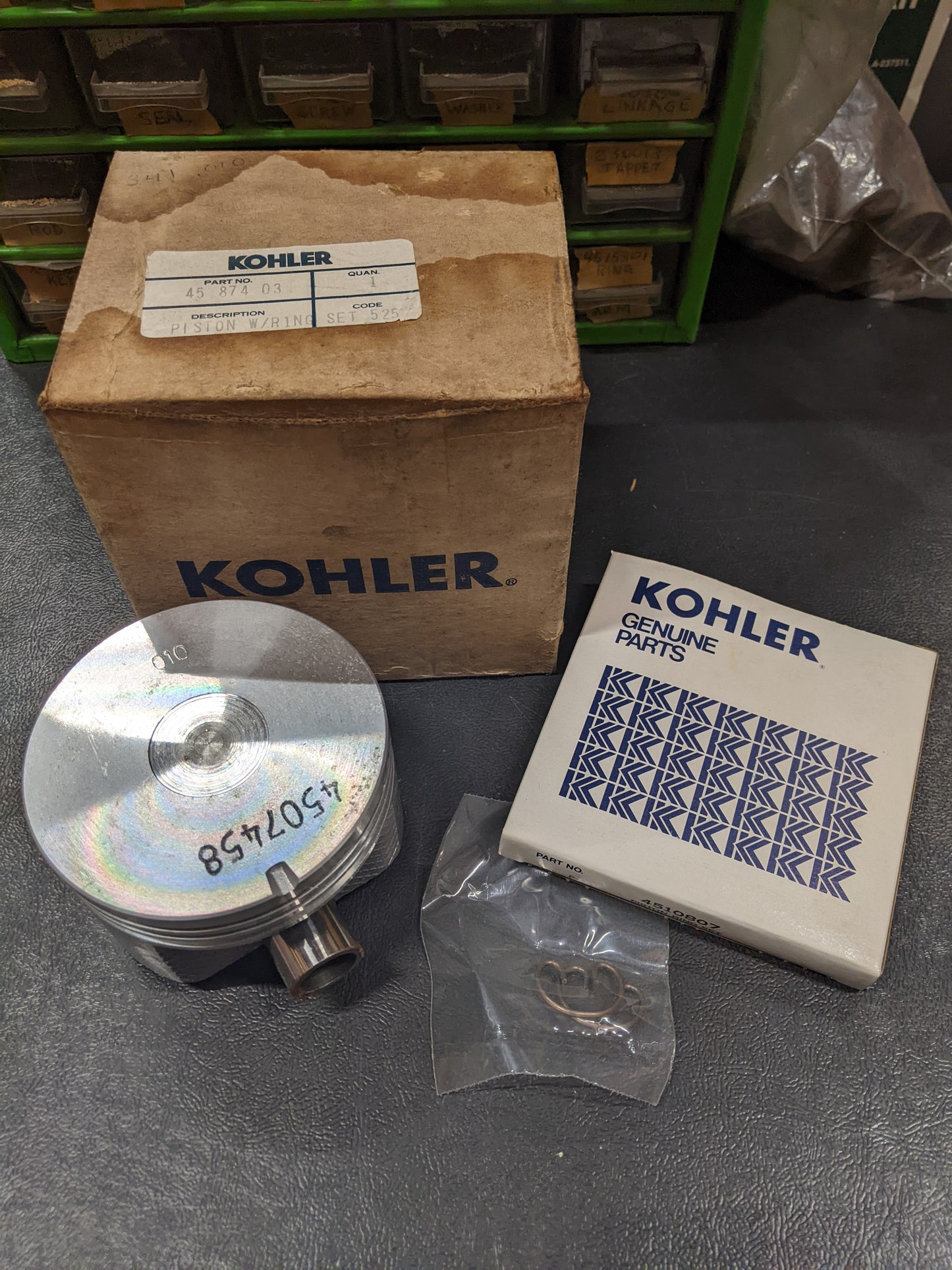 45-874-03 Kohler Piston & Ring Set