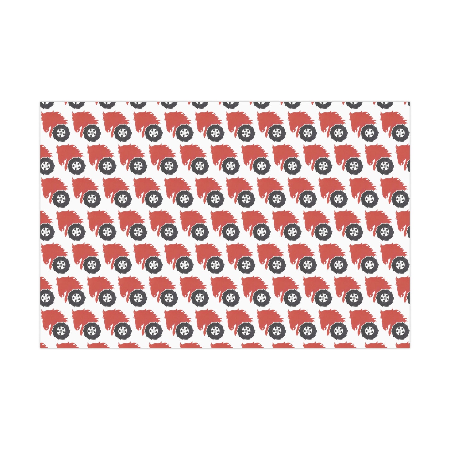 Wheel Horse Logo Wrapping Paper