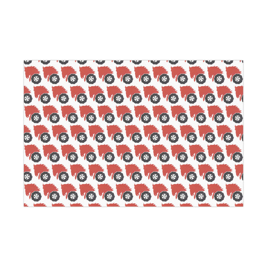 Wheel Horse Logo Wrapping Paper